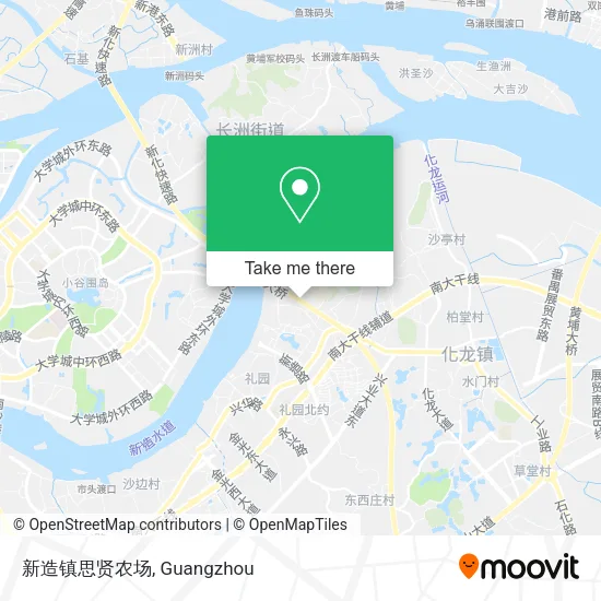 新造镇思贤农场 map