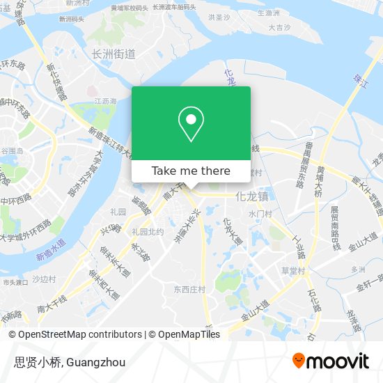 思贤小桥 map