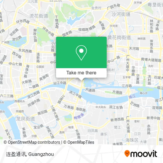 连盈通讯 map
