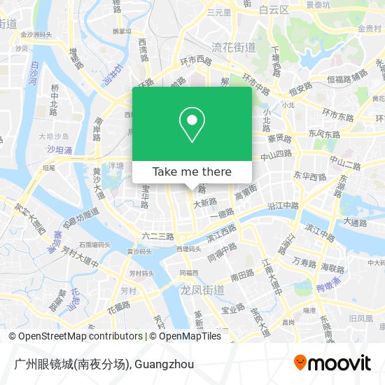 广州眼镜城(南夜分场) map