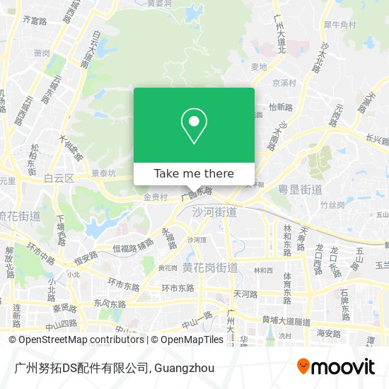 广州努拓DS配件有限公司 map