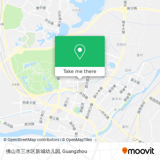佛山市三水区新城幼儿园 map