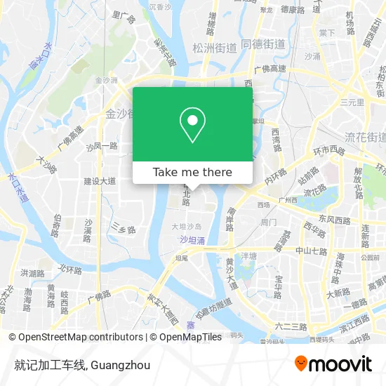 就记加工车线 map