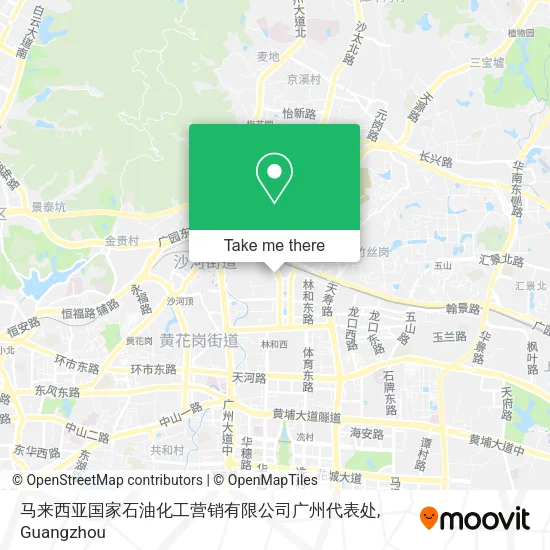 马来西亚国家石油化工营销有限公司广州代表处 map