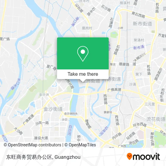 东旺商务贸易办公区 map