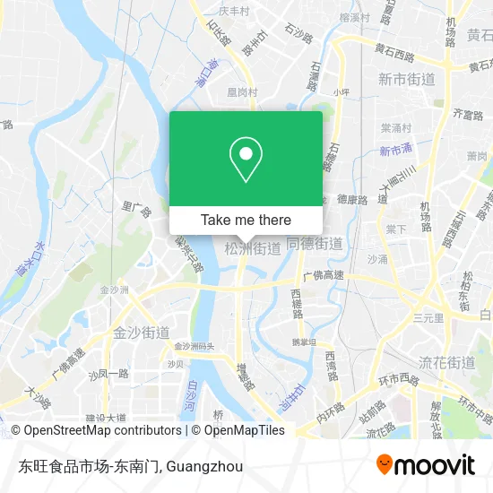 东旺食品市场-东南门 map