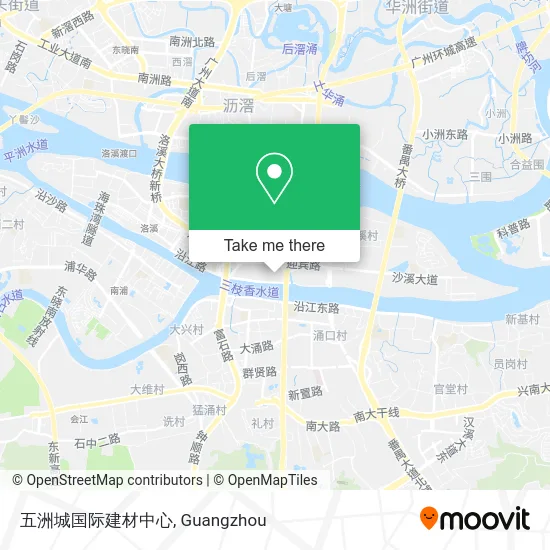 五洲城国际建材中心 map