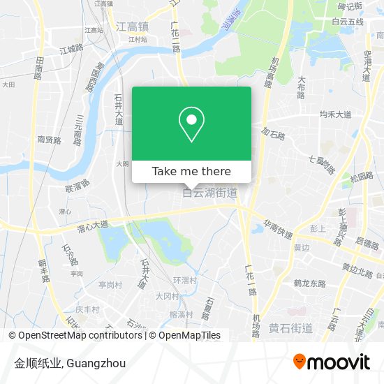 金顺纸业 map