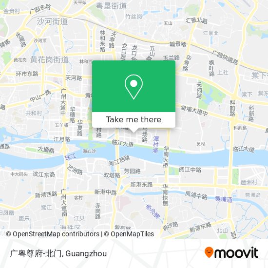 广粤尊府-北门 map