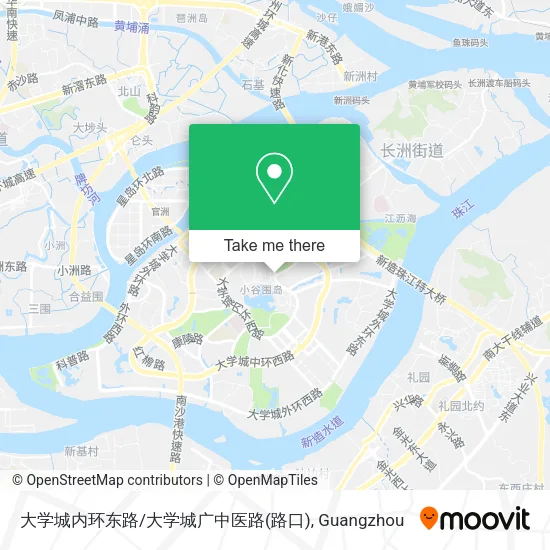 大学城内环东路/大学城广中医路(路口) map