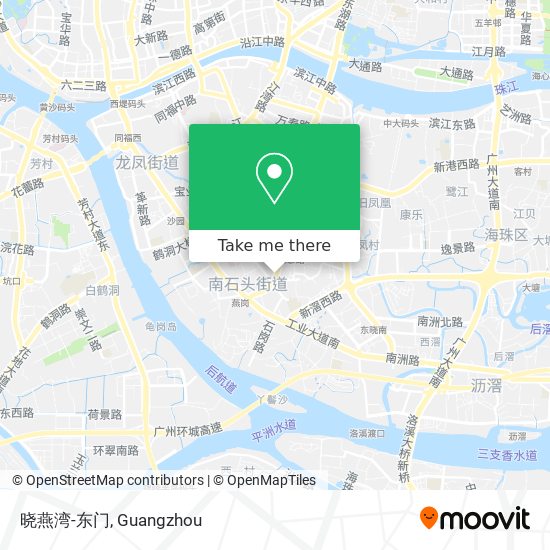 晓燕湾-东门 map