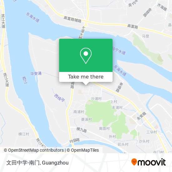 文田中学-南门 map