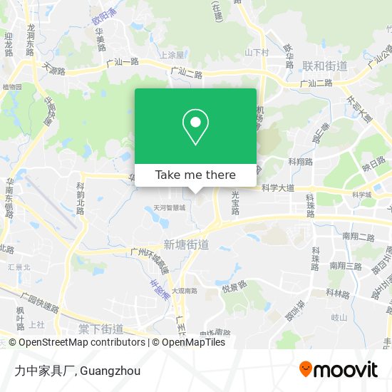 力中家具厂 map