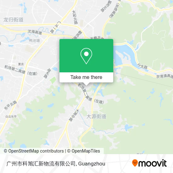 广州市科旭汇新物流有限公司 map