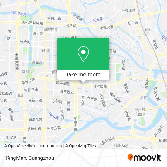 RingMan map