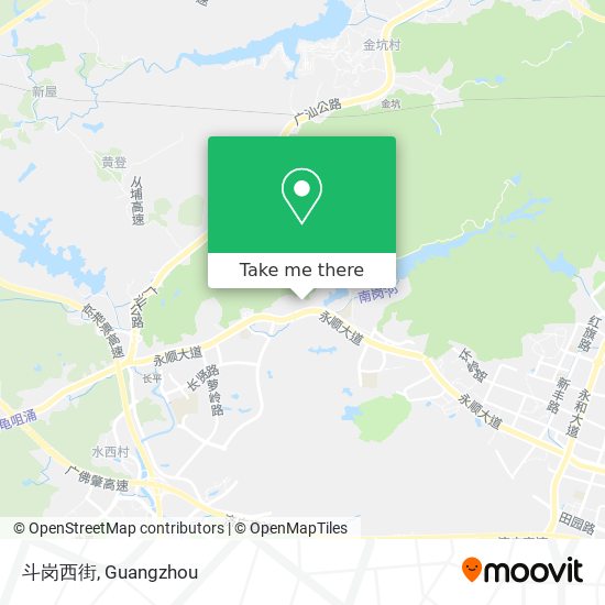 斗岗西街 map