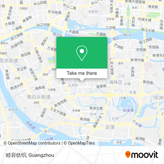 睦容纺织 map