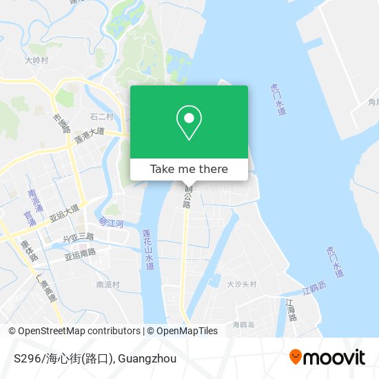 S296/海心街(路口) map