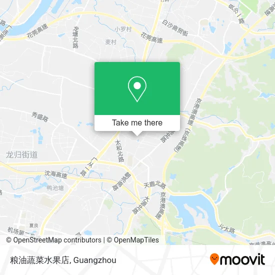 粮油蔬菜水果店 map