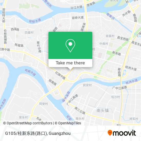 G105/桂新东路(路口) map