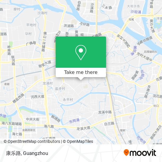 康乐路 map