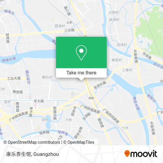 康乐养生馆 map