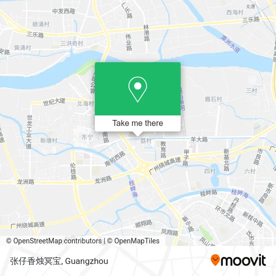 张仔香烛冥宝 map