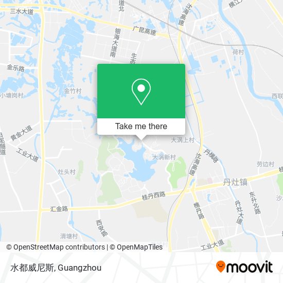 水都威尼斯 map
