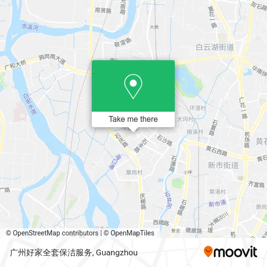 广州好家全套保洁服务 map