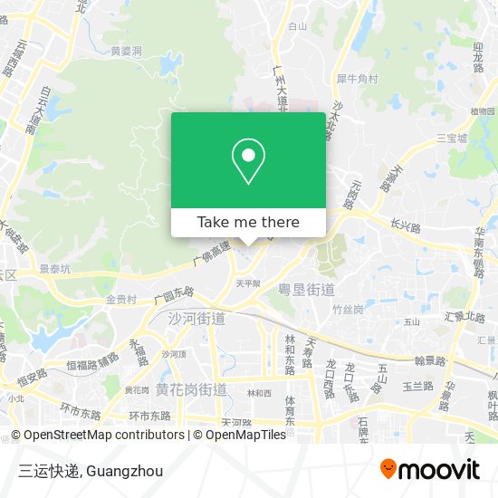 三运快递 map