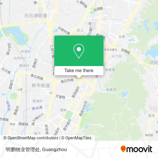 明鹏物业管理处 map