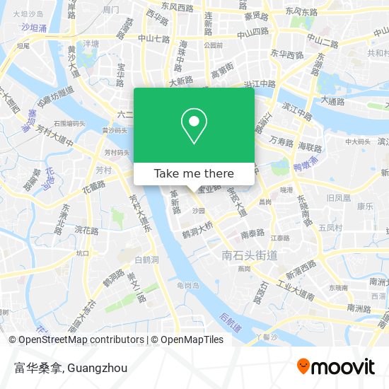 富华桑拿 map