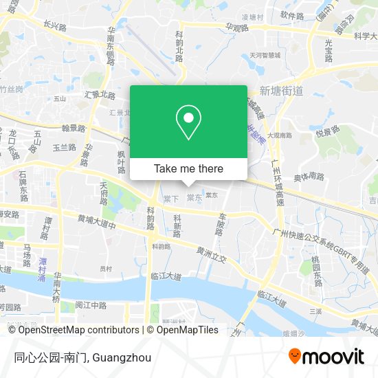 同心公园-南门 map
