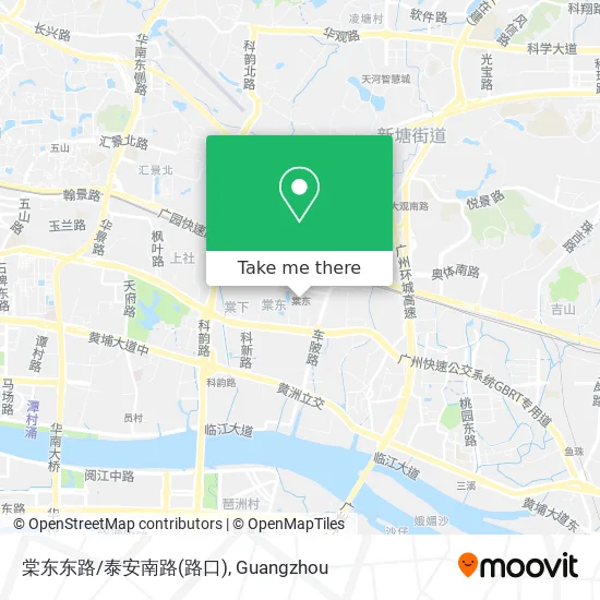 棠东东路/泰安南路(路口) map
