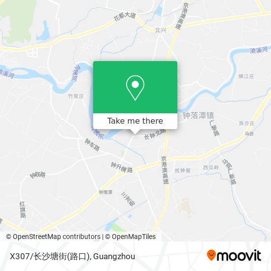 X307/长沙塘街(路口) map