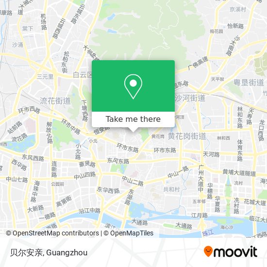 贝尔安亲 map