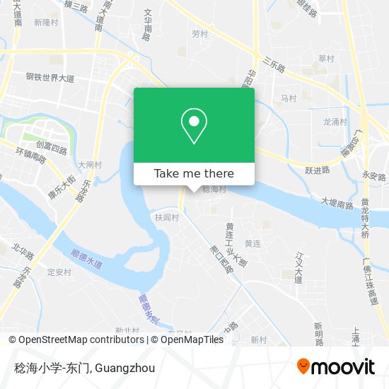 稔海小学-东门 map