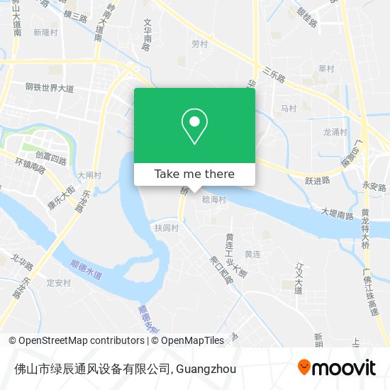 佛山市绿辰通风设备有限公司 map