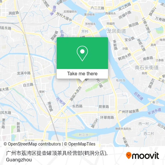 广州市荔湾区提壶罐顶茶具经营部(鹤洞分店) map