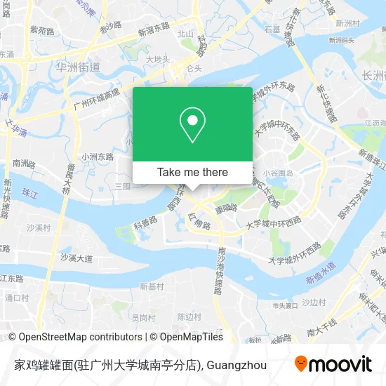家鸡罐罐面(驻广州大学城南亭分店) map