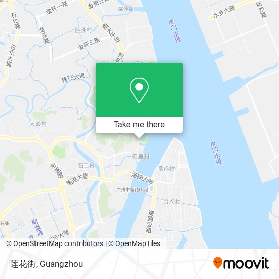 莲花街 map