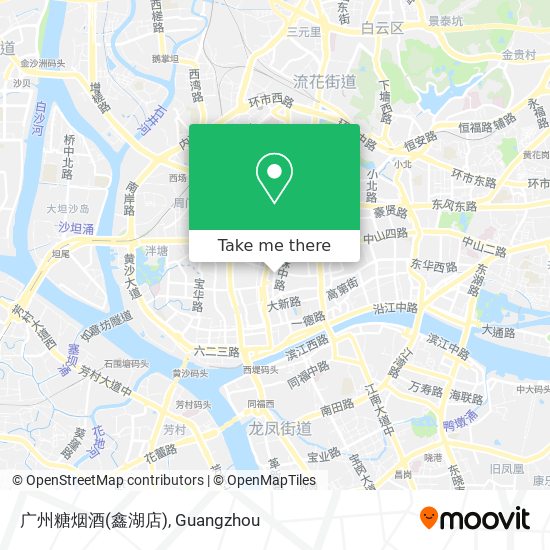 广州糖烟酒(鑫湖店) map