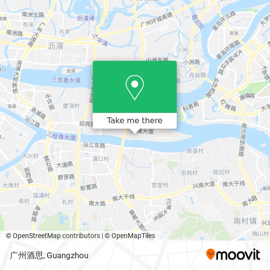 广州酒思 map