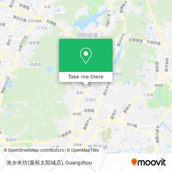 渔乡米坊(嘉裕太阳城店) map