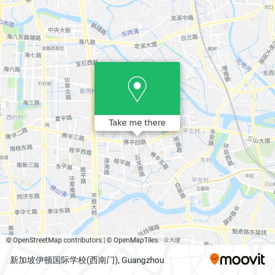 新加坡伊顿国际学校(西南门) map