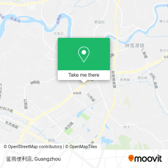 蓝雨便利店 map