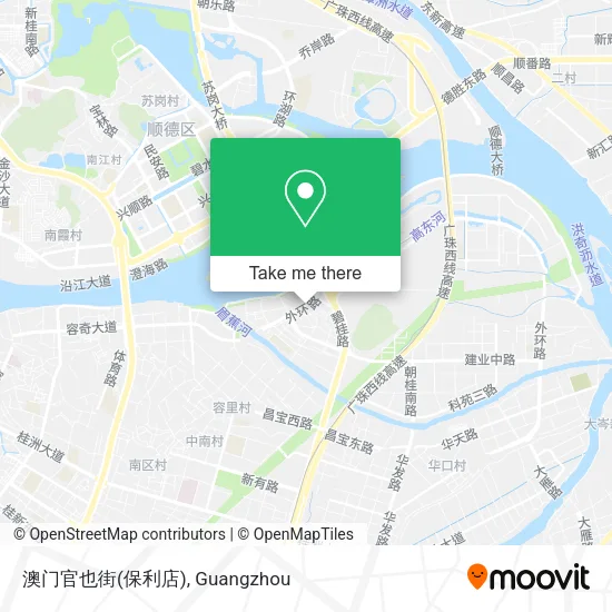 澳门官也街(保利店) map