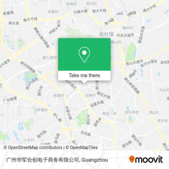 广州华军合创电子商务有限公司 map