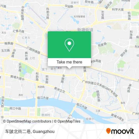 车陂北街二巷 map