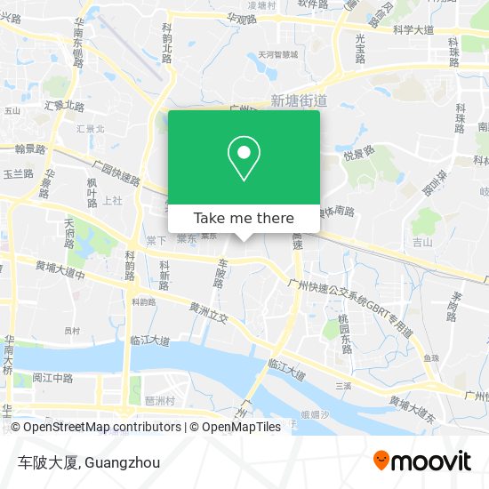 车陂大厦 map